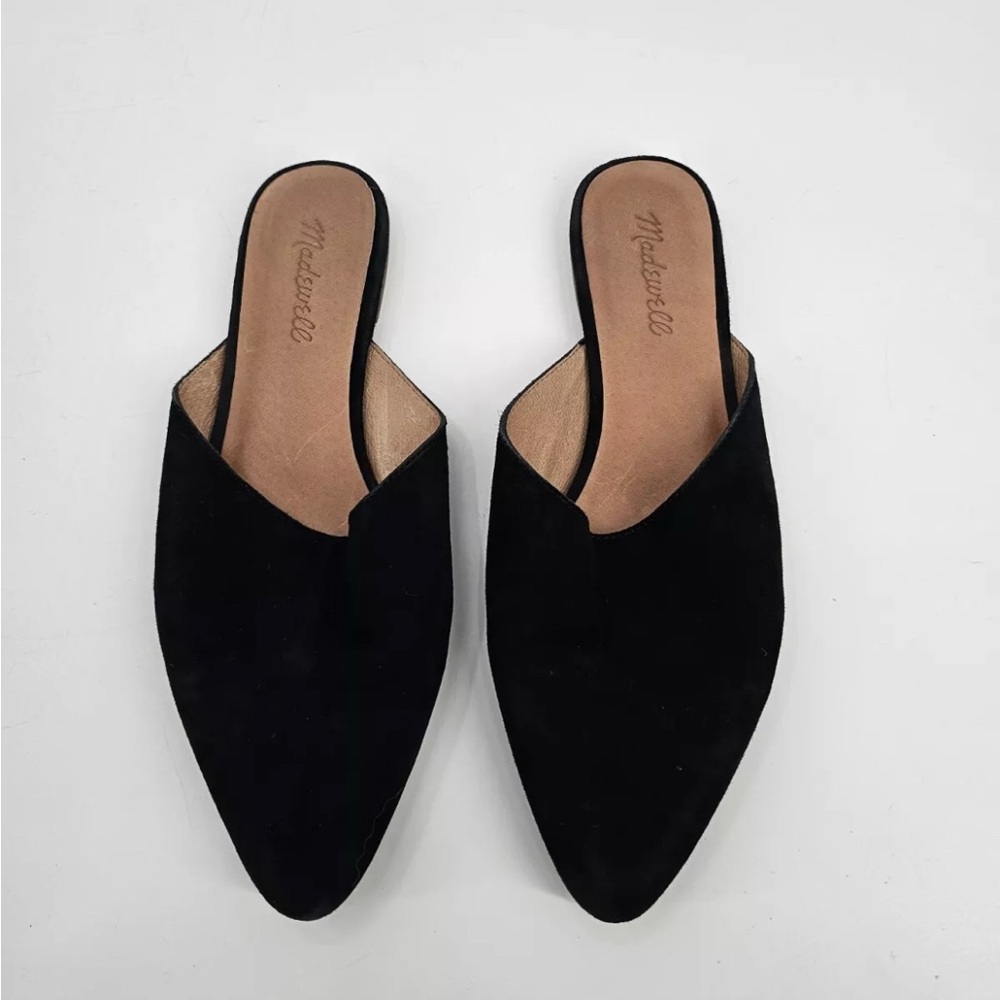 Madewell Women's Black Suede Mules
